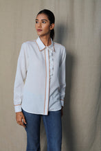 Load image into Gallery viewer, White Frill shirt