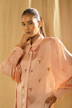 Load image into Gallery viewer, Rose gold pearl shirt