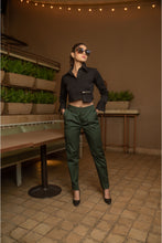 Load image into Gallery viewer, Crop shirt with pant