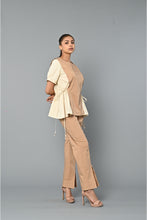 Load image into Gallery viewer, Tie up top with pant