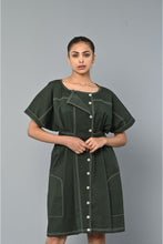 Load image into Gallery viewer, Boat neck short dress