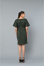 Load image into Gallery viewer, Boat neck short dress